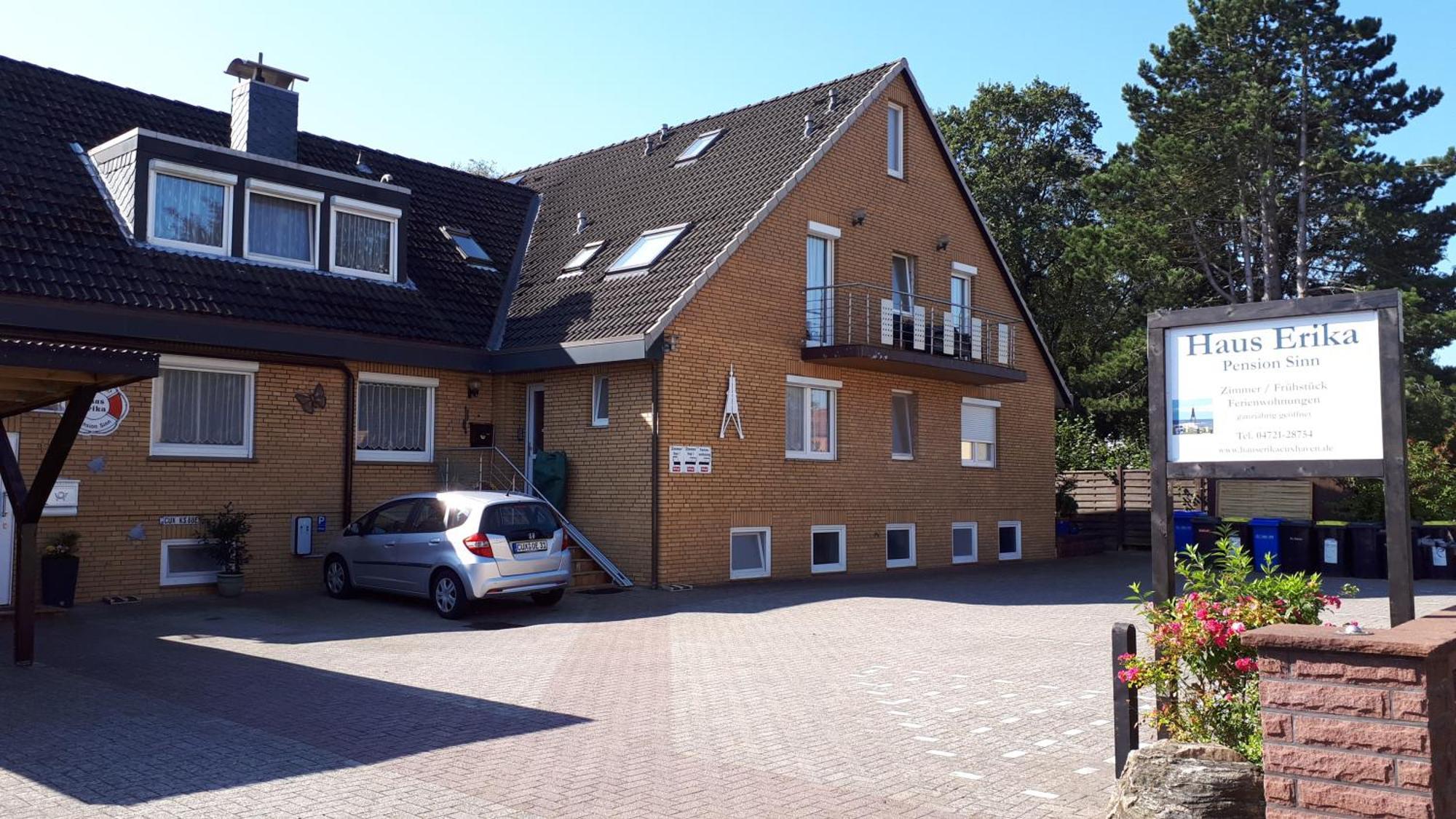 Pension Haus Erika Cuxhaven Zewnętrze zdjęcie