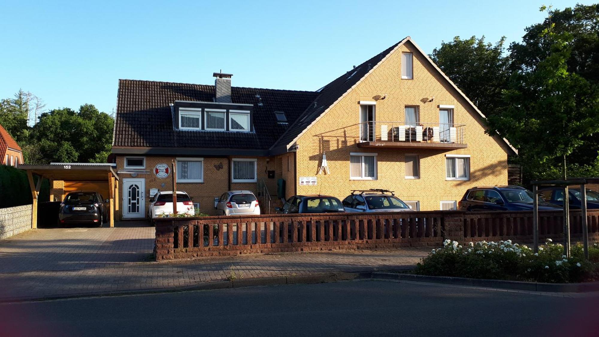 Pension Haus Erika Cuxhaven Zewnętrze zdjęcie
